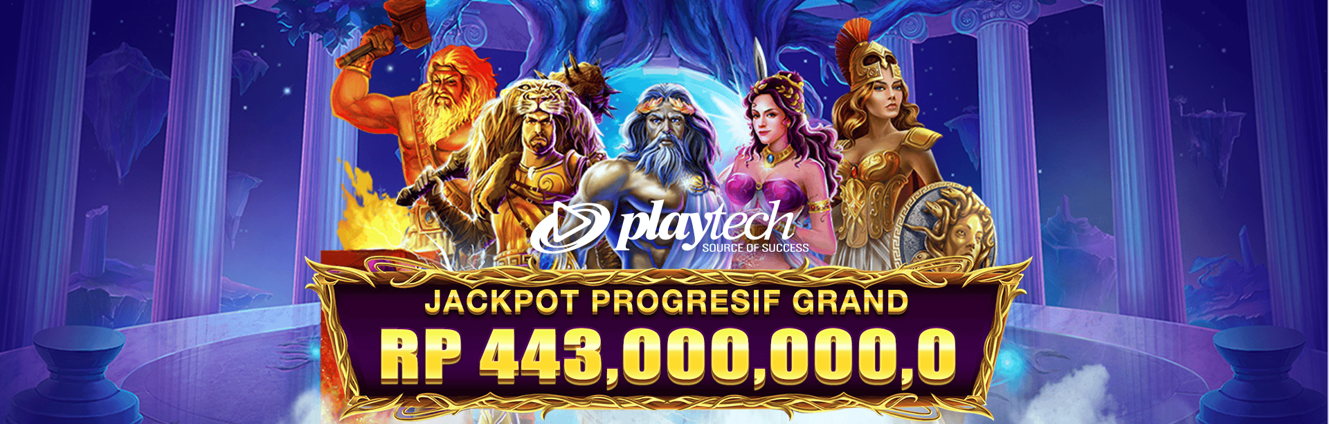 PLAYTECH - JACKPOT GAME PROMO BANNER